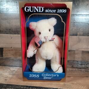 Vintage 1988 Gund Collector's Limited-Edition Bear